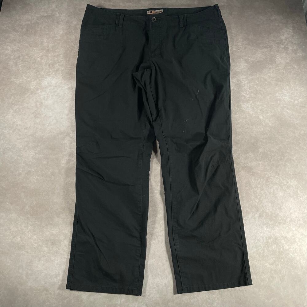 5.11 Tactical Black Mens Pants Size 40x30 Gray Ripstop Cargo Tactical Trousers
